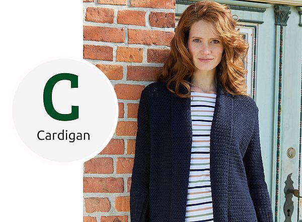 Klassische Strickmode im englischen Stil