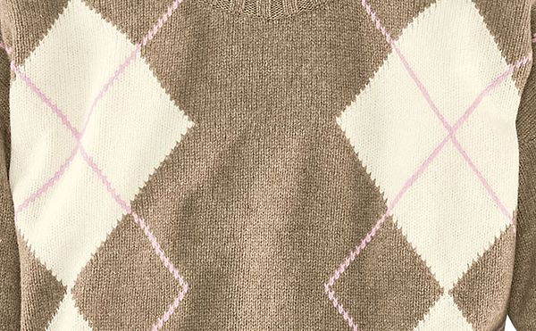 Argylepullover