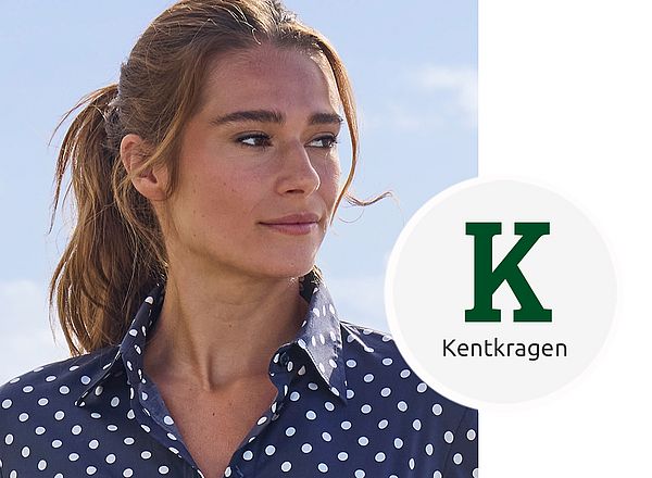 Mode mit Kentkragen Kleid mit Kentkragen