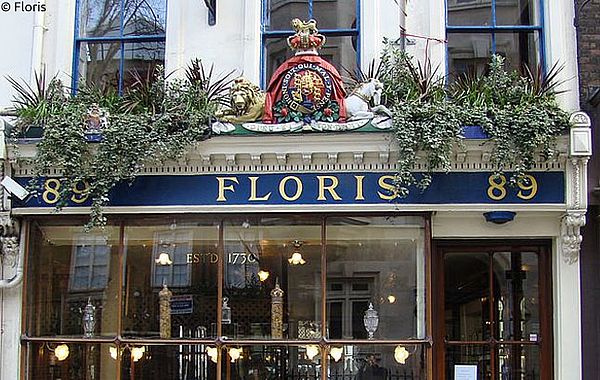 Floris Geschäft in der Jermyn Street in London