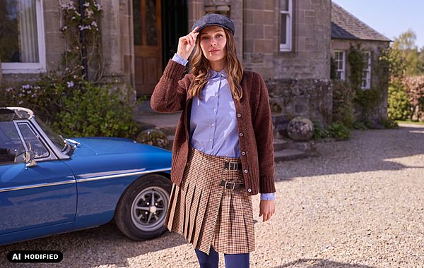Irische Kilts von O'Neil of Dublin Minikilt