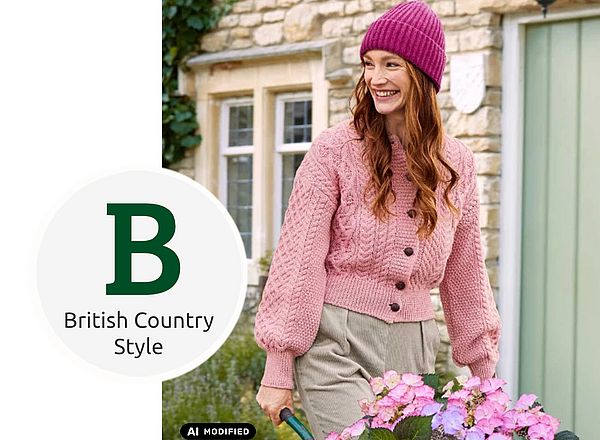 British Country Style Outfit