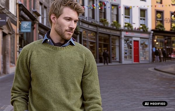 Shetlandpullover von Harley of Scotland