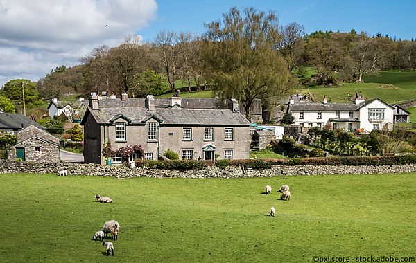 Cumbria im Lake District - Heimat der Kinderbuchautorin Beatrix Potter