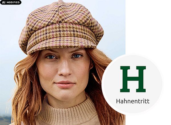 Mode mit Houndstooth