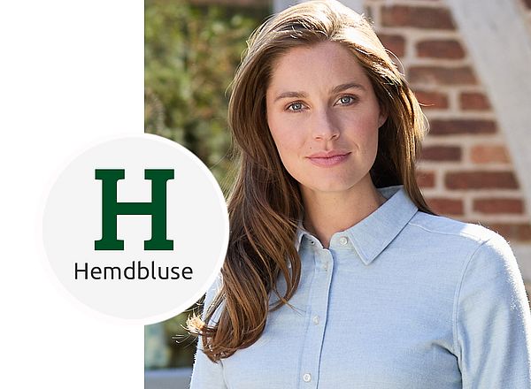 Klassische Hemdbluse für den Herbst Flanellbluse mit Hemdkragen