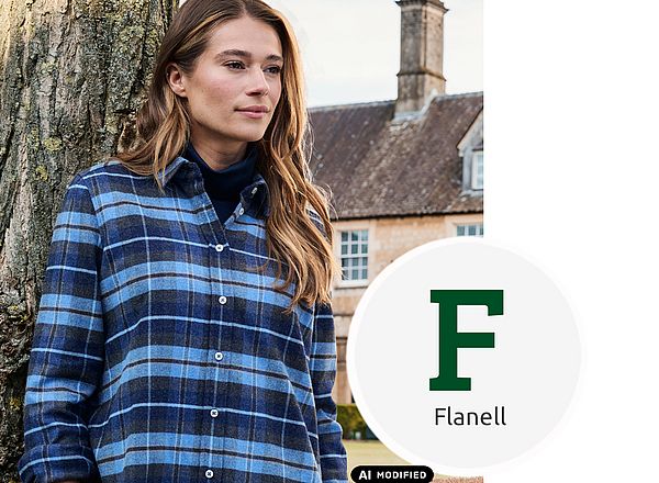 Flanellhemd für Damen