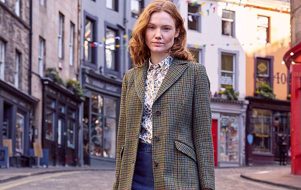 Schottischer Tweed aus Harris