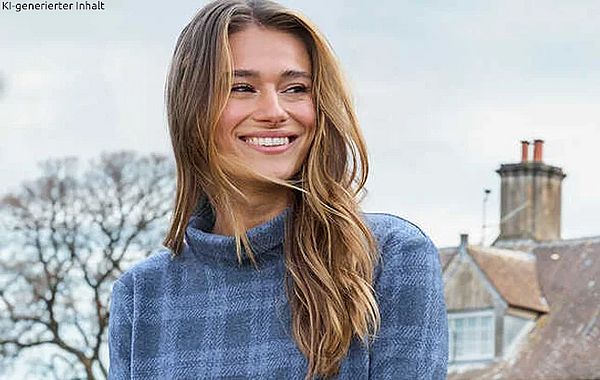 Klassischer Rollkragenpullover