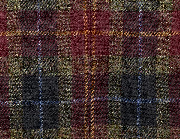 Tartanstoff in klassischen Farben