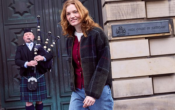 Tartan modern kombinieren