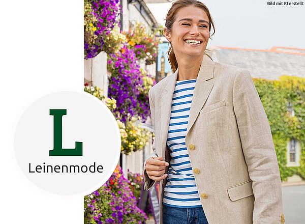 Leinenmode bei THE BRITISH SHOP Leinenmode für Damen