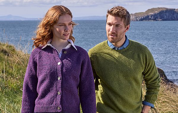 Fisherman Strickmode Irischer Cardigan von Fisherman
