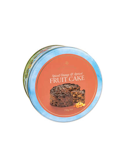 'Spiced Orange & Apricot Fruit Cake'