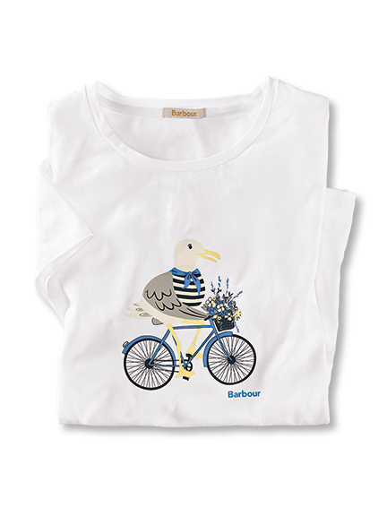 T-Shirt 'Seagull by Bike'