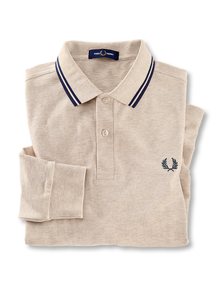 Fred-Perry-Langarmpolo