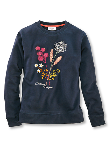 Sweatshirt "Autumn Flowers"