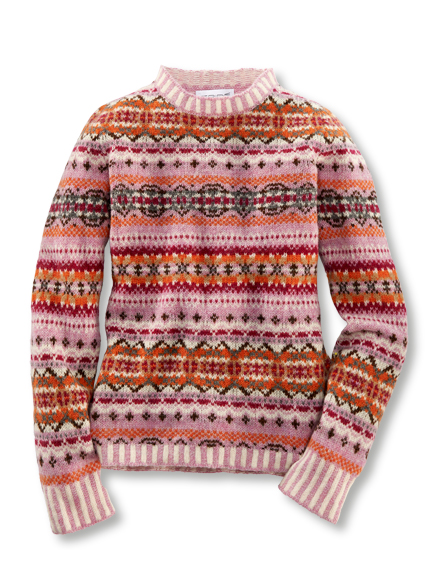 Fair-Isle-Pullover von Eribé Knitwear