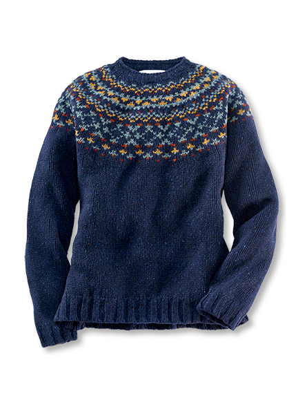 Fair-Isle-Pullover von Harley