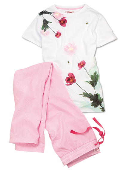 Sommerlicher 'Rose'-Pyjama