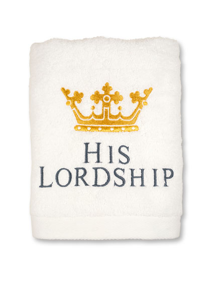 Handtuch 'His Lordship'