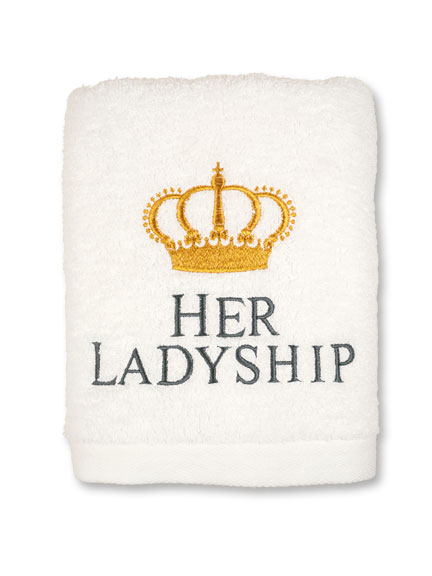 Handtuch 'Her Ladyship'