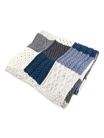 Irisches Plaid von Aran Woollen Mills