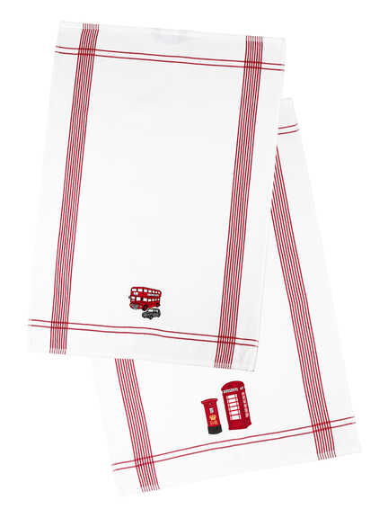 Handtücher im englischen Design