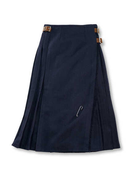 Irischer Longkilt in Navy