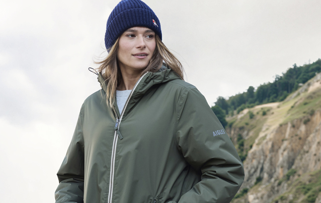 Wasserdichter Regenparka von Aigle