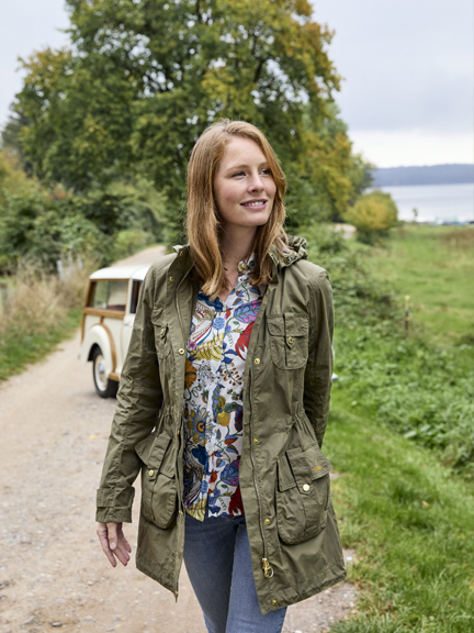 Lässiger Country Style mit Barbour