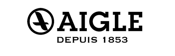 Aigle Logo der Marke für ultraleichte Regenparka