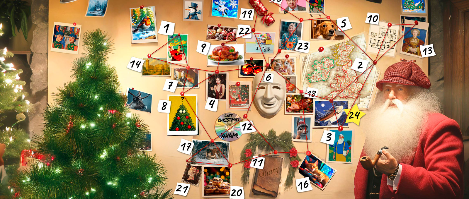 Titelblatt des diesjährigen Christmas Quiz