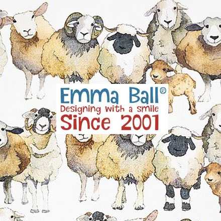 Schäfchen Dessin von Emma Ball mit Logo