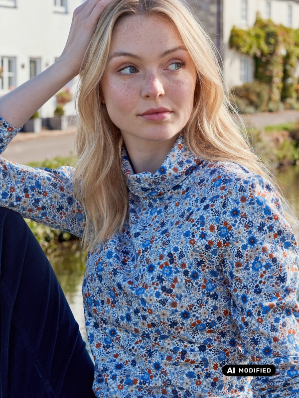 Elegantes Jerseyshirt
