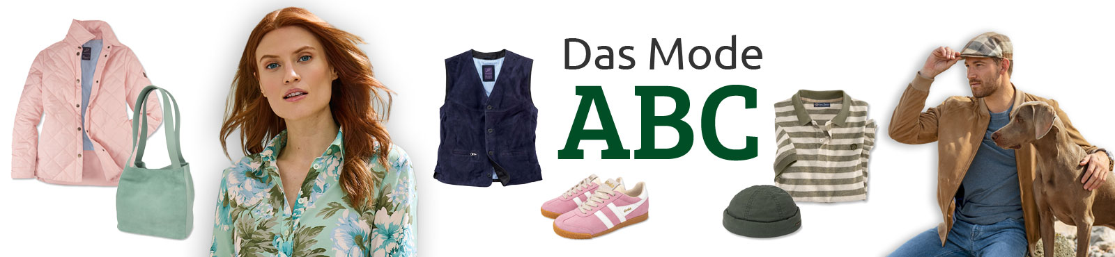 Zusammenstellung von Artikels aus der Frühjahrssaison 2026